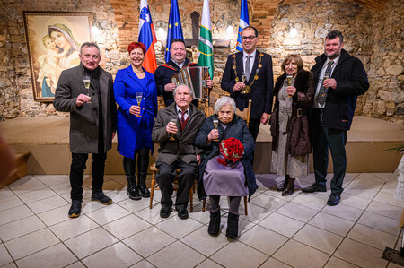 70 let poroke Vilme in Toneta Jevnikar