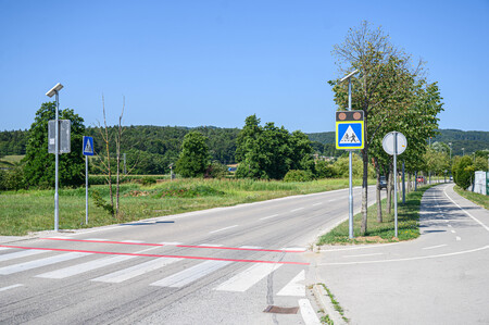 Prikazovalnik za pešce v Ivančni Gorici